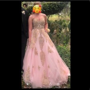 A Corset Prom dress. WORN ONCE